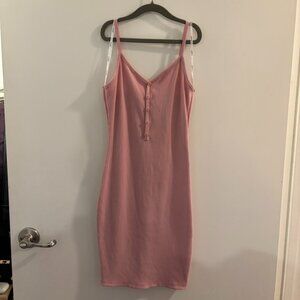 Pink Strap Dress